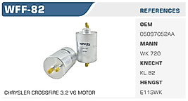 YAKIT FİLTRESİ CHRYSLER CROSSFİRE 3.2 V6 MOTOR
