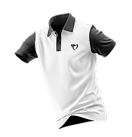 Silver Polo Yaka T.shırt  Beyaz -Antresit