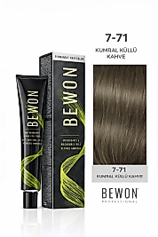 BEWON SAÇ BOYASI 100 ML (7-71 KUMRAL KÜLLÜ KAHVE)