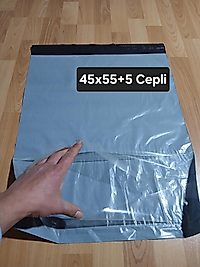 45x55+5 Cepli Kargo Poşeti 100 Adet