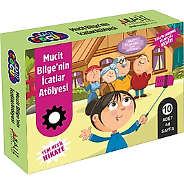 MUCİT BİLGE'NİN İCATLAR ATÖLYESİ 10'LU HİKAYE SETİ + DEĞERLENDİRME TESTİ Analiz Yayıncılık