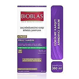 Bioblas Yağlanmaya Karşı Şampuan 360 Ml