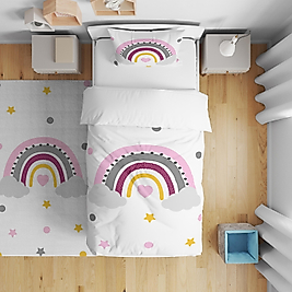 Minibabyrooms Gökkuşağı Temalı Nevresim Takımı