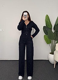 LACİVERT TAŞLI TAKIM