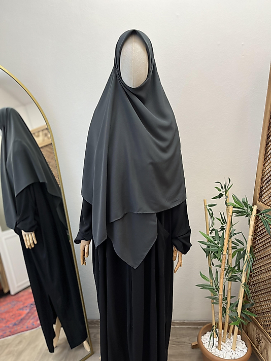 Füme Bambu Eşarp 140 Cm