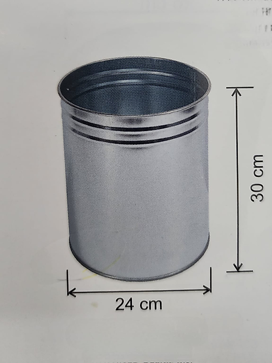 Çöp Kovası Galvaniz 8 LT ( KDV DAHİL )