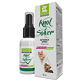 Knot Solver Kediler Için Kıtık Açıcı / Kolay Tarama Spreyi 100ML