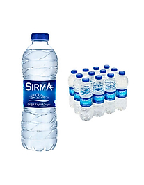 Sırma 0,5 litre Pet Su 12 Adet