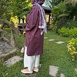 Asimetrik tunik ( mürdüm)