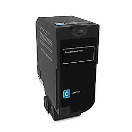 Lexmark CS720, CS725, CX725 3K 74C50KE Mavi Muadil Toner
