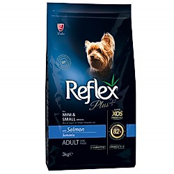 Reflex Plus Mini &amp; Small Somonlu Küçük Irk Köpek Maması 3 Kg