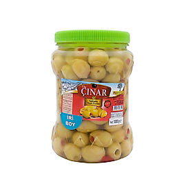 Biber Yeşil Zeytin İri Boy 1 Kg