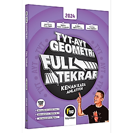 Kenan Kara TYT-AYT Geometri Full Tekrar Video Ders Kitabı F10 Yayınları