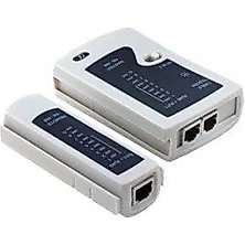 Kablo Test Cihazı RJ11 RJ12 RJ45 Cat5 Cat6 Cable Tester RJ46-11