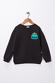 Çocuk  "Mübarek Ramazan"   Baskılı Pamuklu Sweat