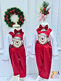 Kırmızı Salopet Takım