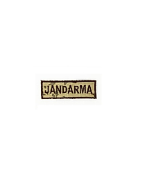 Kamuflaj Jandarma Bröve Dikdörtgen