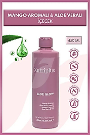 Nutriplus Aloe Vera Glow İçecek Mango Aromalı 450 ml