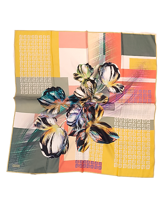 Dijital Kristal Eşarp 95 x 95 Ebat