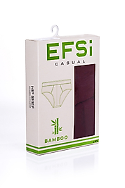 EFSİ ERKEK BAMBOO SLİP 2 Lİ KUTU BORDO
