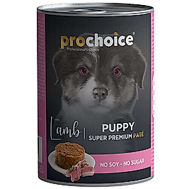 Pro Choice Puppy Lamb Kuzu Etli Tahılsız Yavru Köpek Konservesi 400 Gr