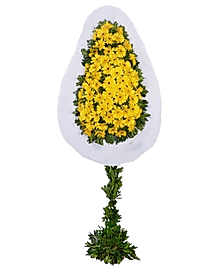 Sarı Gerbera Çelenk
