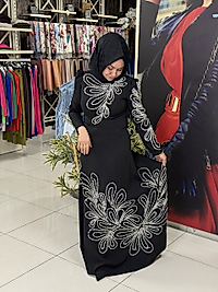 FERİHA SARIOĞLU ABİYE- SİYAH