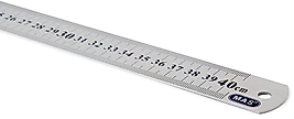 MAS CETVEL 2340 ÇELİK 40 CM