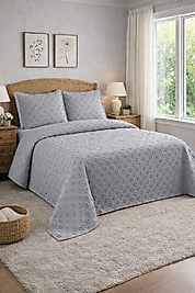 PONPON ÇİFT KİŞİLİK PİKE TAKIMI