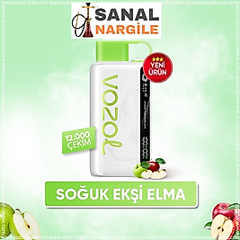 VOZOL 12000 PUF SOUR APPLE ICE