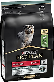 Pro Plan Puppy Sensitive Digestion Kuzu Etli Yavru Kuru Köpek Maması 3 Kg