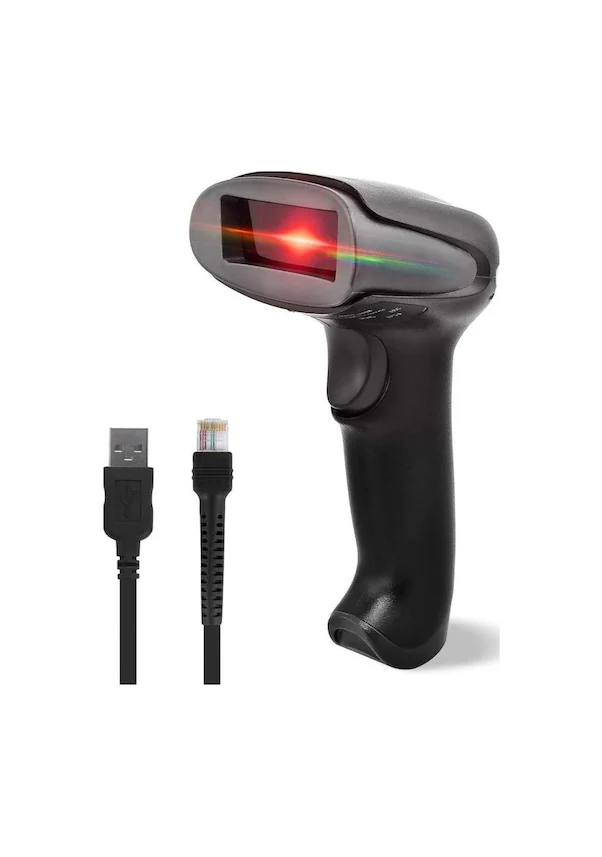 Barkod Okuyucu Qr Kod Karekod 2D 1D Usb Girişli El Tipi