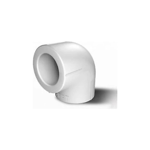 FIRAT 32 MM KAPALI DİRSEK 90° BEYAZ PPRC PLASTİK BORU ( 5 ADET )