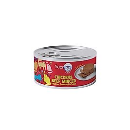 Supreme Kıyılmış Tavuklu ve Biftekli Yaş Kedi Maması 85gr
