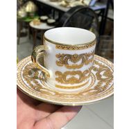 6 lı Porselen Glamour Lüx Fincan