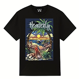 WACH KİŞİYE ÖZEL T SHIRT SİYAH 30