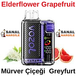 Vozol 20000 Puf Elderflower Grapefruit