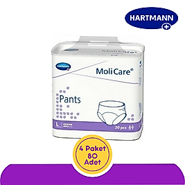 Hartmann MoliCare Pants Emici Külot 8 Damla Mor Paket (Large) 20'li (4 Paket)