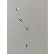 Çelik Silver Sallantılı Y kolye