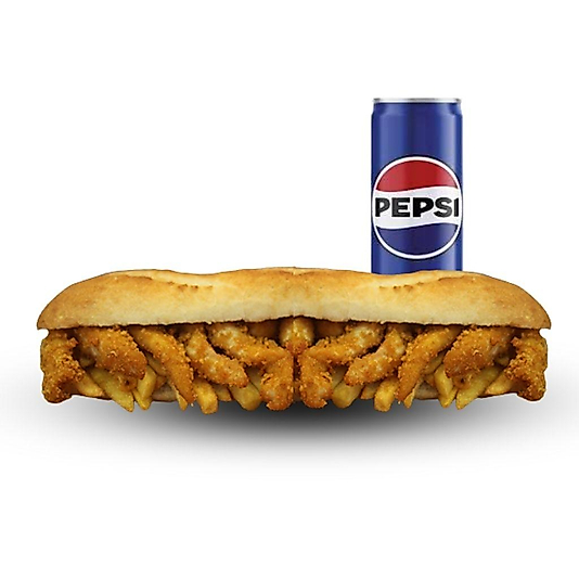 Tam Ekmek Arası Çıtır Tavuk & Patates + Kutu Kola Menü