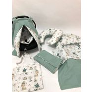 Mint yeşili/Sevimli hayvanlar 7'li set