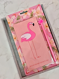 Defter Kalem İkili Set Flamingolu