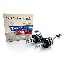 PHOTON ZERO H7 +3 PLUS FANSIZ LED 12V & 24V ICE WHITE