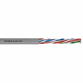 Reçber sl400 U23 category 6 u/utp 4x2x23awg euro-class eca kablo