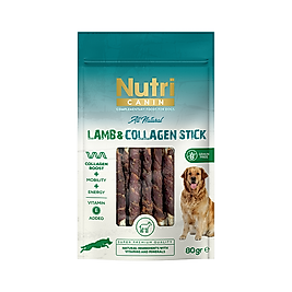 Nutri Canin Lamb & Collagen Stick Köpek Ödülü (80 g)