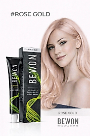 BEWON SAÇ BOYASI 100 ML TONER (ROSE GOLD)