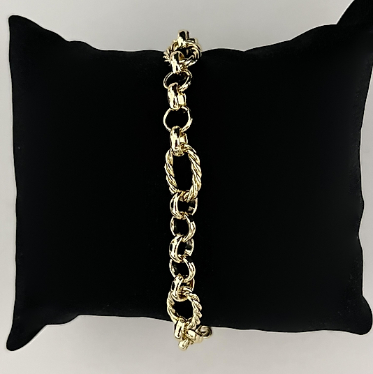 Xuping Gold Geçmeli Zincir Bileklik