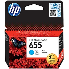 Hp 655 CZ110A Kartuş Mürekkep Mavi