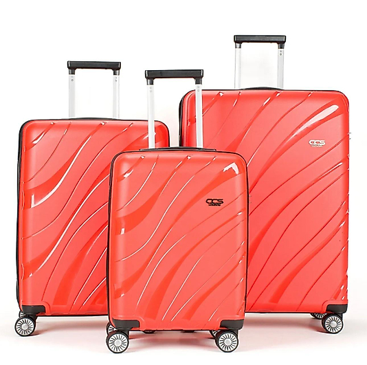 ÇÇS POLİPROPİLEN 3 LÜ VALİZ SET