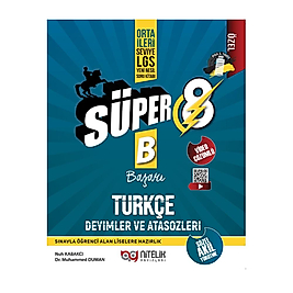 Nitelik Yayınları 8.Sınıf Deyimler ve Atasözleri (B) Süper Soru Yeni Nesil